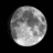Waxing Gibbous Moon, Moon age: 12 days,9 hours,49 minutes,94%