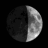 First Quarter Moon, Moon age: 7 days,1 hours,30 minutes,47%
