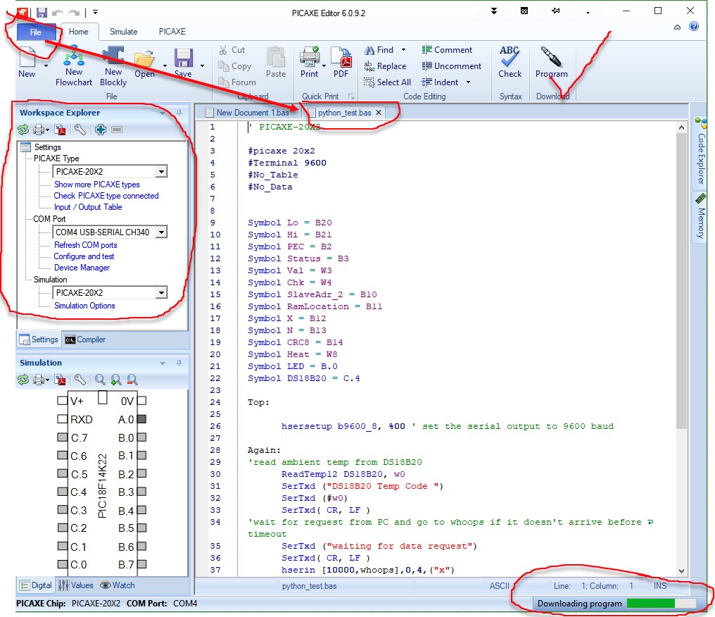 programming sky infrared cloud temperature sensor